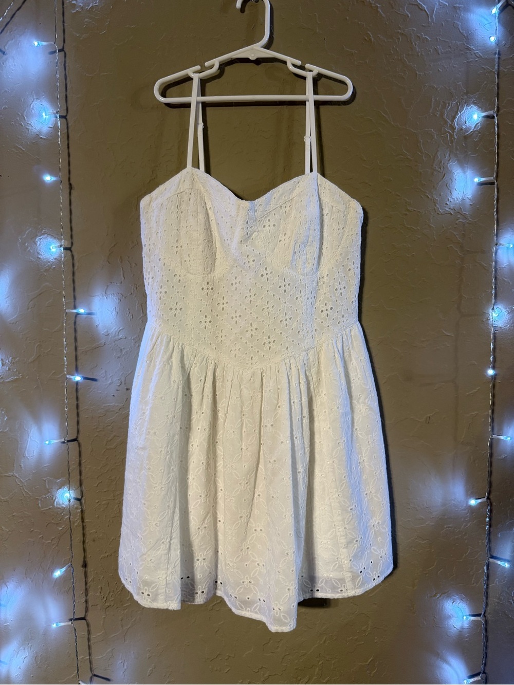 AE White Mini Corset Dress